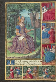 1490s Prints: Oenone Awaits Her Unfaithful Husband Paris; Ovid