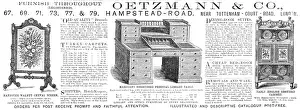 Scrutoire Prints: Oetzmann & Co. furniture, 1883. Creator: Unknown