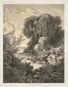 Oeuvres de A. Calame: No. 52. Creator: Alexandre Calame (Swiss, 1810-1864); F. Delarue, r