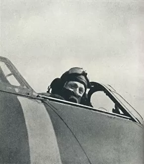 Bomber Pilot Collection: Off, 1941. Artist: Cecil Beaton
