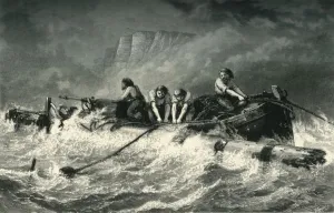 Adversity Gallery: Off Beachy Head, c1870