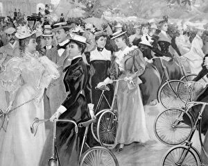 We are Off, c1900