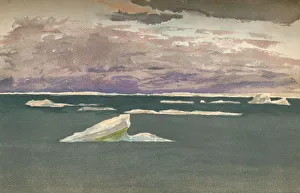 Farthest North Prints: Off the Edge of the Ice - Gathering Storm