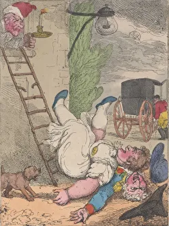 Off She Goes, 1812. 1812. Creator: Thomas Rowlandson