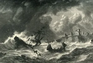 Rescue Party Gallery: Off Tantalion, c1870