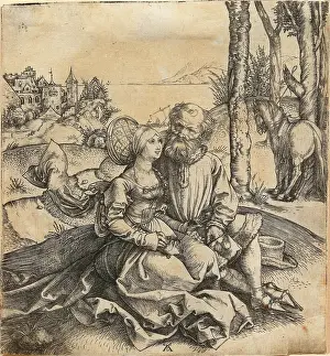 Depts Prints: The offer of love (The ill-assorted couple)