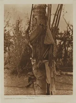 North America Prints: Offerings in the Sun Lodge, Piegan, 1926. Creator: Edward Sheriff Curtis