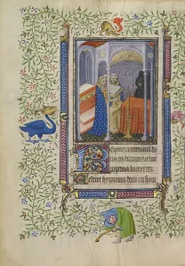 Priests Prints: Office of the Dead; Book of Hours, about 1410. Creator: Unknown