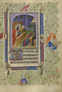 Priests Prints: Office of the Dead; Book of Hours, about 1410. Creator: Unknown