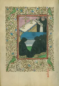 Priests Prints: Office of the Dead; Book of Hours, about 1460. Creator: Unknown