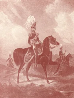 John Harris Prints: Officer, 13th Light Dragoons, c1820-1870, (1909). Artist: John Harris Junior