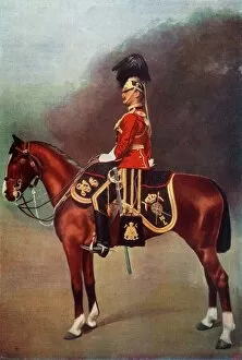 On Horseback Gallery: Officer of the 16th Lancers, 1900. Creator: Gregory & Co