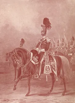 Martens Prints: Officer, Bombay Lancers, c1820-1870, (1909). Artist: John Harris Junior