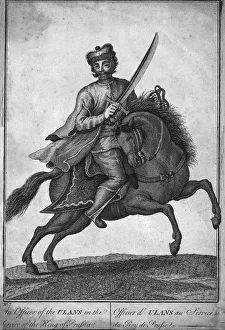 The Officer of the Ulans in the Service of the King of Prussia, (18th century?)