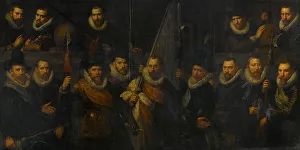 Guardsmen Prints: Officers and Other Civic Guardsmen of the IIIrd District of Amsterdam