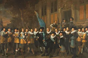 Guardsmen Prints: Officers and Other Civic Guardsmen of the IVth District of Amsterdam