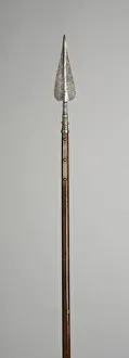 Walking Staff Gallery: Officers Half-Pike (Spontoon), Sweden, 1670 / 1700. Creator: Unknown