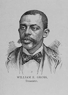 Political Activist Prints: Officers of the League; William E. Gross, Treasurer, 1892. Creator: Unknown