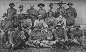 Bophuthatswana Prints: Officers of the Mafeking Relief Force, 1900, (1902). Artist: D Taylor & Co