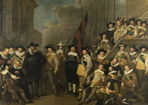 Backer Prints: Officers and other Marksmen of the V District in Amsterdam Led by Captain Cornelis de Graeff and Lie
