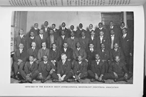Workers Rights Prints: Officers of the Railway Men's International Benevolent Industrial Association