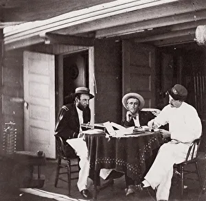 Officers of U. S. S. Hunchback, 1861-65. Creator: Unknown