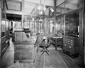Offices of Mulford & Petry Co. Detroit, Mich. between 1900 and 1910. Creator: Unknown. Offices of Mulford & Petry Co. Detroit, Mich. between 1900 and 1910. Creator: Unknown