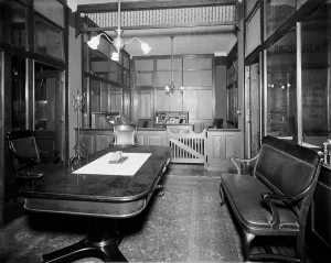 Offices of Mulford & Petry Co. Detroit, Mich. between 1900 and 1910. Creator: Unknown. Offices of Mulford & Petry Co. Detroit, Mich. between 1900 and 1910. Creator: Unknown