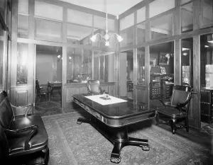 Offices of Mulford & Petry Co. Detroit, Mich. between 1900 and 1910. Creator: Unknown. Offices of Mulford & Petry Co. Detroit, Mich. between 1900 and 1910. Creator: Unknown