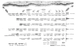 The Official Arrangement of the British Division off the coast of the Crimea, 1854. Creator: Unknown