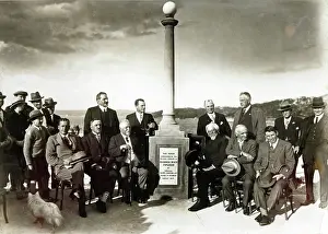 Suit And Tie Prints: Official opening of Balmoral Beach Esplanade, 1927. Creator: Unknown