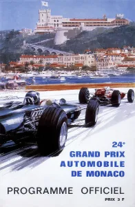 Monte Carlo Prints: The official programme for the 24th Monaco Grand Prix, 1966. Artist: Michael Turner