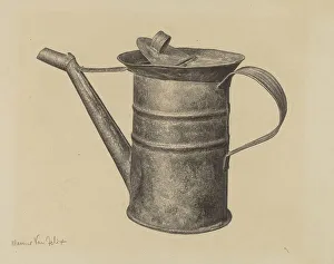 Felix Maurice Van Prints: Oil Can, c. 1941. Creator: Maurice Van Felix
