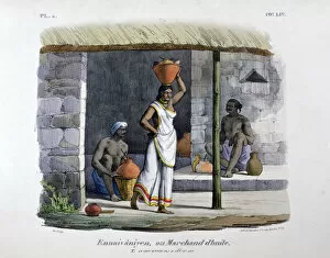 Oil Merchant, 1828. Artist: Marlet et Cie