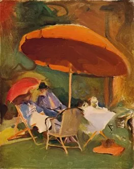 Afternoon Tea Gallery: Oil Sketch, c1927. Artist: Philip A de Laszlo