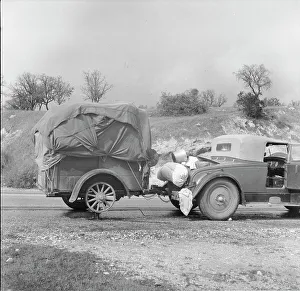 Possessions Prints: An oil worker builds himself a trailer and takes to the road