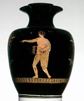 Archaic Collection: Oinochoe (Pitcher), about 440 BCE. Creator: Painter of Naples 3136