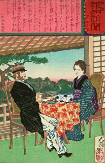 Taiso Prints: Okiyo, Daughter of a Gardener in Mukojima and a Foreigner