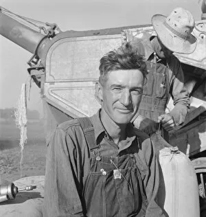 Denim Collection: Oklahoman, worked three years as farm laborer... near Ontario, Malheur County, Oregon, 1939