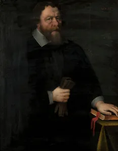 Olaus Christophori (Olof Kristoffersson) Aurivillius (1603-1668), parish priest... 1661. Creator: Johan I Aureller