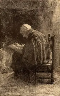 Josef Prints: Old Age. Creator: Jan Veth