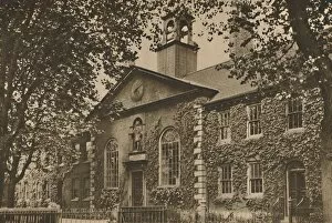John Adcock Collection: Old Almshouses in the Kingsland Road Turned Into a Furniture Museum, c1935. Creator: Unknown