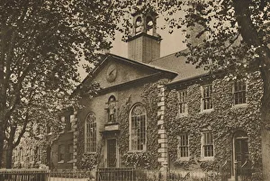 Arthur St John Prints: Old Almshouses in the Kingsland Road Turned Into a Furniture Museum