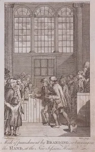 Old Bailey Prints: Old Bailey, Sessions House, London, c1770. Artist: T White