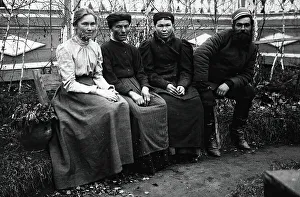 Yakutia Prints: Old Believer family, 1890. Creator: Unknown