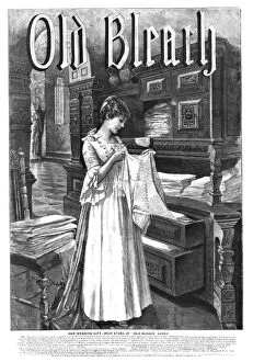 Linen Press Gallery: Old Bleach, 1890. Creator: Unknown