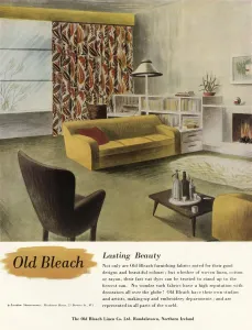 Logo Gallery: Old Bleach - Lasting Beauty, 1949. Creator: Unknown
