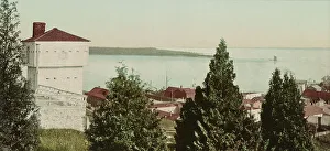 Old Block House, Fort Mackinac, Michigan, ca 1900. Creator: Unknown