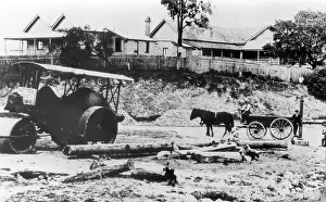 Brisbane Prints: Old Bowen Bridge Road State School in Brisbane, c1910. Creator: Unknown