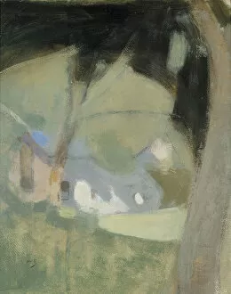 Schjerfbeck Collection: The Old Brewery (Composition), 1918. Creator: Schjerfbeck, Helene (1862-1946)